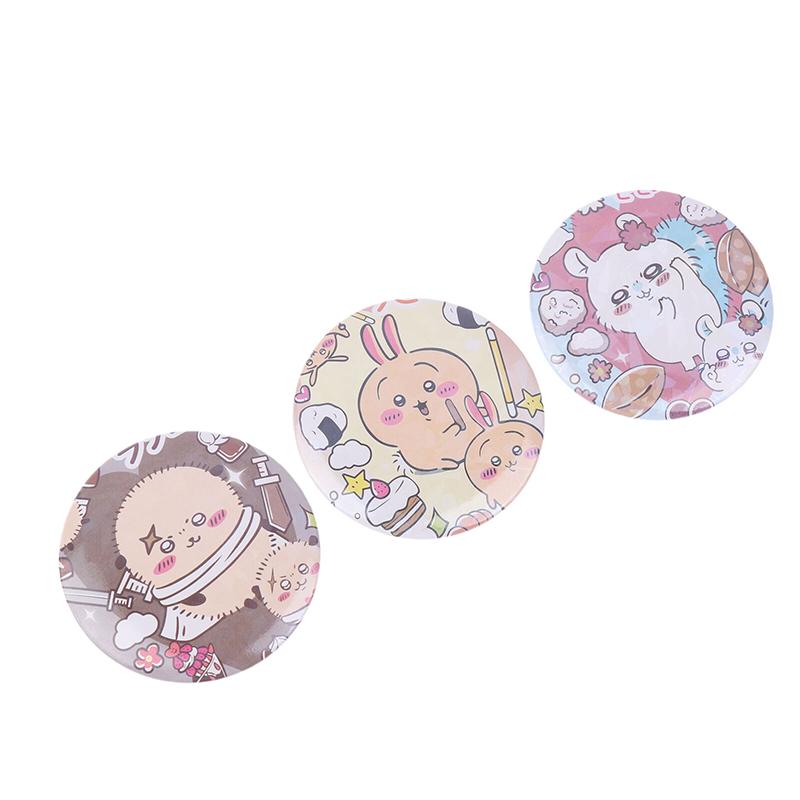 Cartoon Brooch For Kids Gift Enamel Pin Anime Pins Tinplate Chest Badge Hanging Bag Decor