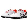 Nike Tiempo Legend 10 Artificial Turf HG (Rubber Short Studs) Shock Absorbing Durable Soccer Shoes Men sneaker White Red DV4332-100