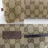 Used GUCCI Shoulder Bag 189751 Schlie Line GG Canvas Beige Casual