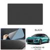 Car Suede Fabric Anti-uv Electrostatic Adsorption Sunroof Sunshade For HONGQI H6 2024-Present Auto Heat Insulation Skylight