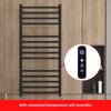 304 Stainless Steel Electric Heated Towel Rack with Golden Controller