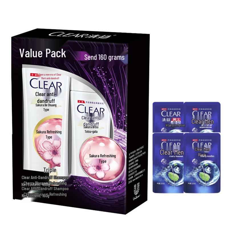 Clear Sakura Scent Anti-Dandruff & Oil Control Shampoo