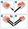 75x Quick Connector 2PIN 3PIN 5PIN Quick Connector 0.14-4.0mm