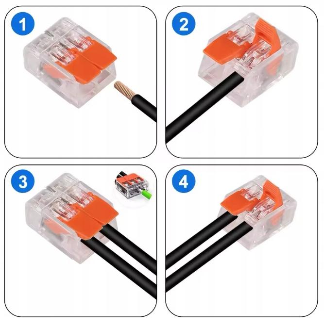 75x Quick Connector 2PIN 3PIN 5PIN Quick Connector 0.14-4.0mm
