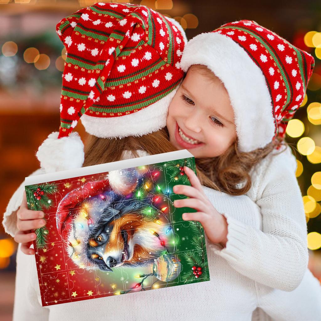 Adventní kalendář obsahuje 24 dárků, adventní kalendář pro panenky s roztomilými figurkami, odpočítávací kalendář s hračkami s překvapením, sběratelské figurky dárek pro děti