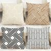 Geometric Patterns Cushion Cover Comfortable Reversible Pillow Cover Ideal For Car Sofa Bedroom & Beyond