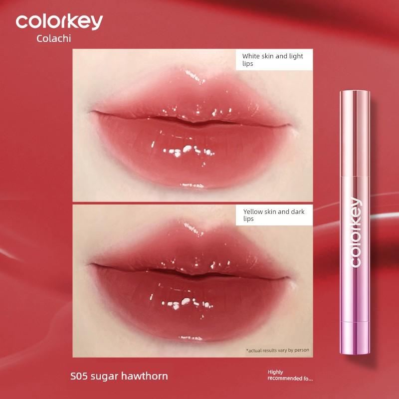 Colorkey New Product Mirror Essence Lipstick Moisturizing and Hydrating Lip Gloss Lip Balm for Women with Pouty Lips