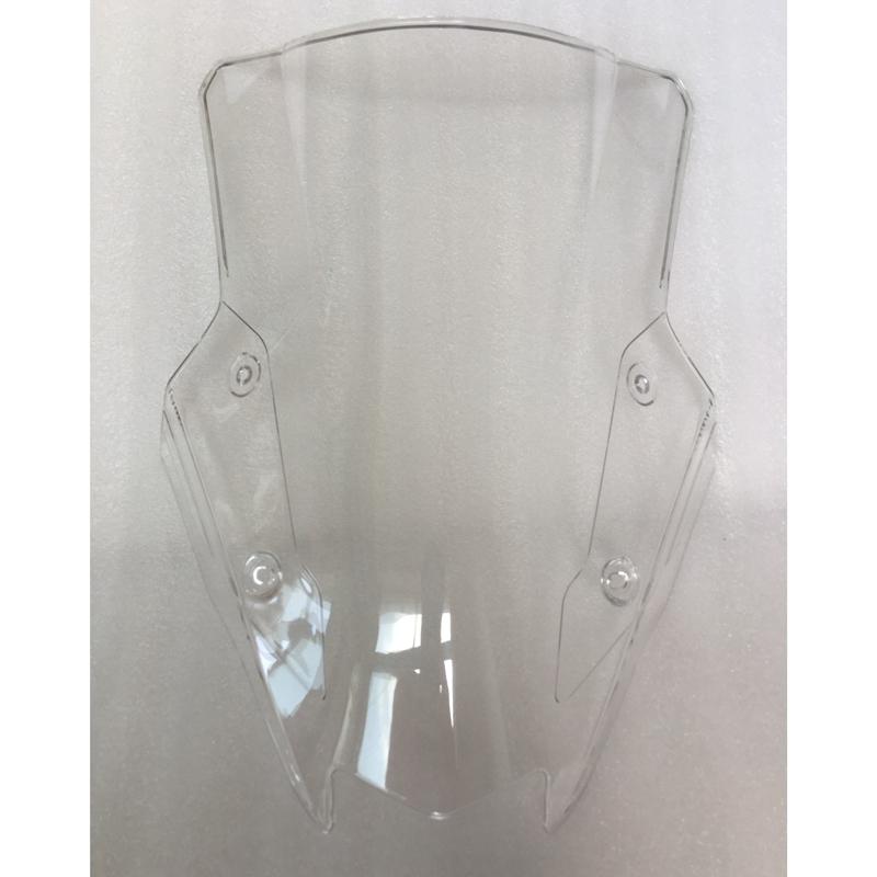 Motorcycle Double Bubble Windshield WindScreen Screen For Kawasaki Ninja 1000 Z1000 Z 1000 SX Z1000SX Iridium