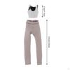 1/12 Female Vest and Pants Doll Clothes Fashion Handmade Outfit Costume for 6'' Inch Woman