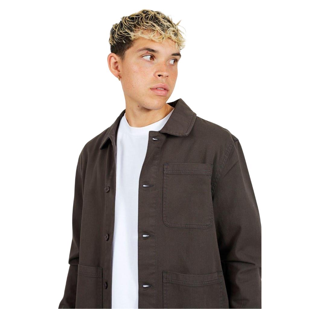 Brave Soul Mens Twill Overshirt