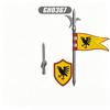 Medieval Knight Horse Set - Dragon Warrior Horse Sword, Shield Flag Building Blocks Toys