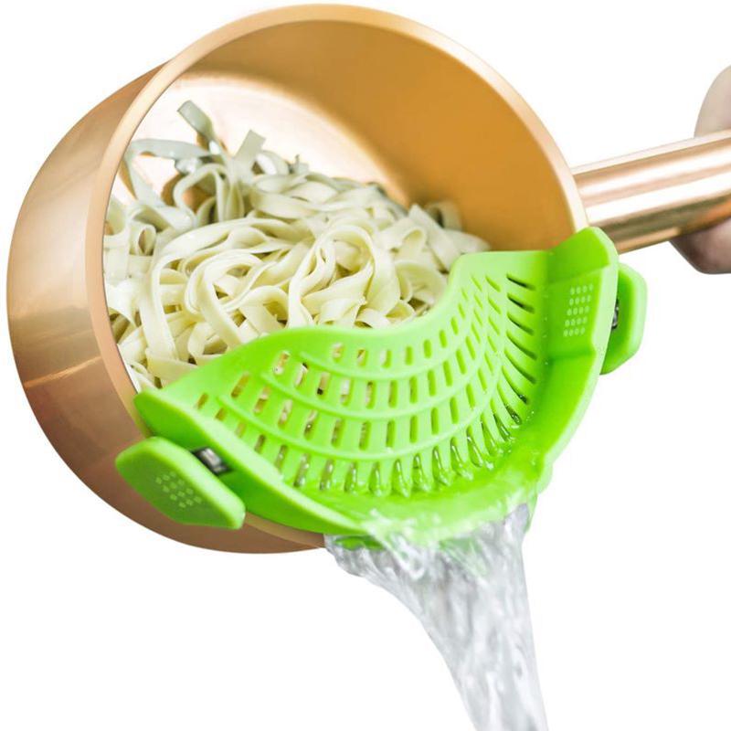 Strainer Filter Long Handle Draining Multi-Function Food Grade Drainer Strainer Filter Long Handle Draining Multi-Function Food Grade Drainer