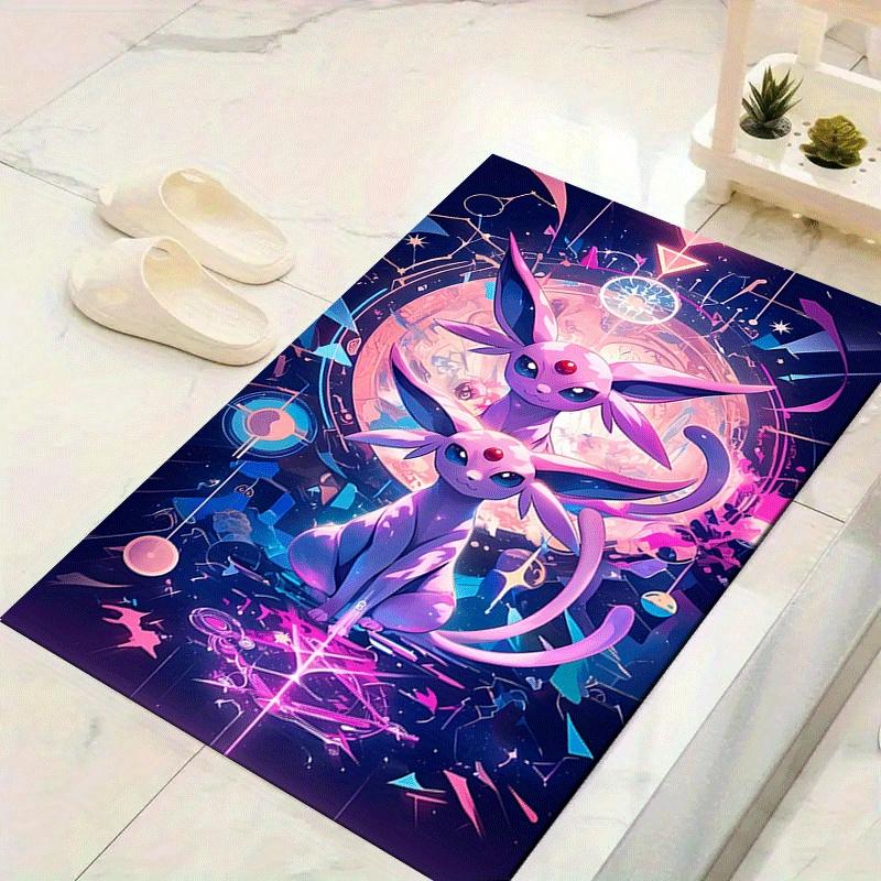 

1pc Pokémon Pattern Area Rug, Anti slip Non Shedding Stain Resistant Carpet 60cm by 90cm