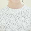 CHIQUITA High-Neck T-Shirt Sleeveless (Flower) Ivory 242603Fiv
