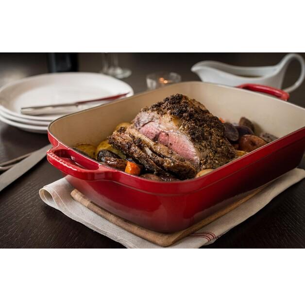 Cast Iron Roaster Le Creuset 33 Cm 4.9 L Cherry Red (20184330602422)