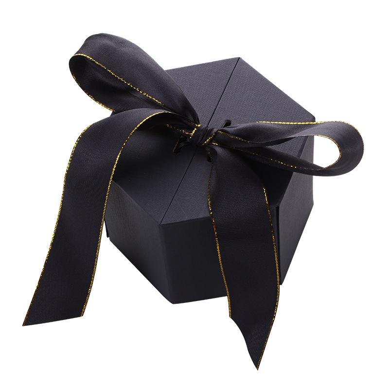 Gifts Box with Bow Ribbon Valentines Day Presents Packaing Boxes Anniversary Surprise Gifts Wedding Decorations