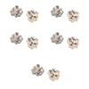 Sturdy Clovers Ear Stoppers Sweat Resistant Nonslip Grip Universal Fit for Earrings and Studs