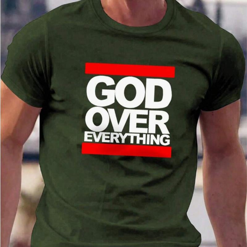 Новая летняя мужская модная футболка с индивидуальным принтом — фото 5