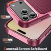 Military Rugged Anti-Drop Protect Phone Case For IPhone Air 17 16 15 14 Plus 13 12 11 Pro Max Air Hole OTT Armor Box Back Cover