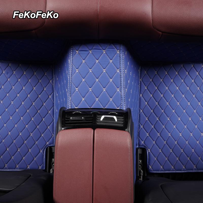Custom Car Floor Mats For Skoda Octavia Auto Carpets Foot Coche Accessories
