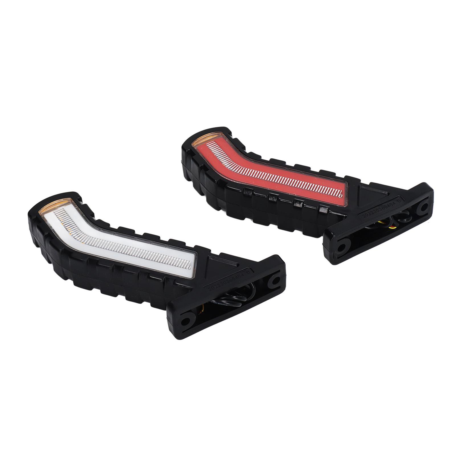 

2 шт. светодиодный задний фонарь IP68 водонепроницаемый 1500LM высокая яркость стоп-сигнала для грузовика, лодки, автофургона