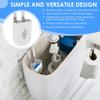 2Pcs Toilet Tank Cleaning Tablet Holder Hanging Toilet Tank Bleach Tablet Bracket Tank Caddy Bathroom Cleaning Accessories