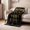 Jazz Night Trumpet Art Blanket for All Seasons Blanket Lunch Break Throw Gift