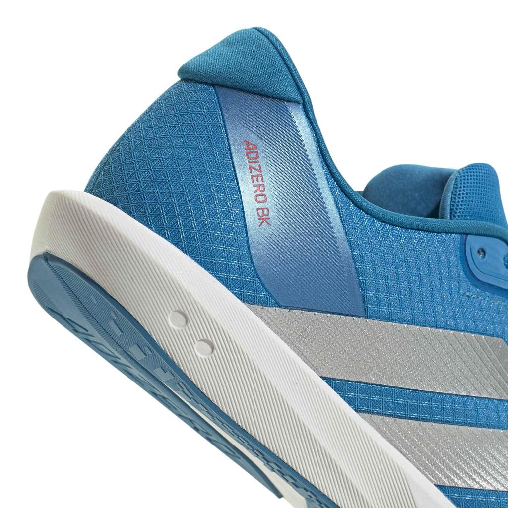 Adidas adizero running shoes, black, unisex, adult, NSV99, Dusky Ink/Silver Metallic/Lucid Red (JQ1679), size 26.5 cm