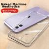 ESCASE IPhone 11 Case, Transparent Shockproof Full Protection Airbag Dual-Layer Anti-Yellowing German Imported Bayer TPU, High Transparency