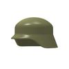 MOC 10 Piezas Militar Soldado Alemán Casco Bloques de Construcción Set Ladrillos Pieza Cabello Sombrero Accesorios Partícula Juguete Para Niños Niña Regalo