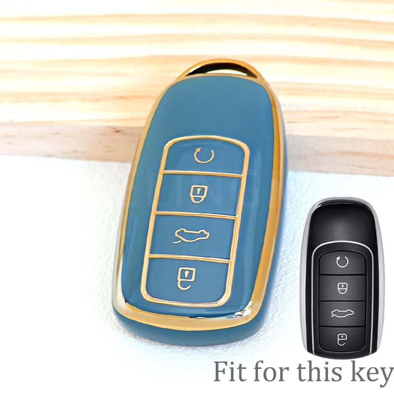 4 Buttons For Chery Omoda 5 C5 Tigo 7 8 Pro Max Tigo 7 8 Plus Arrizo 5 Plus Keychain Car Keys Accessories Holder Key Cover Case
