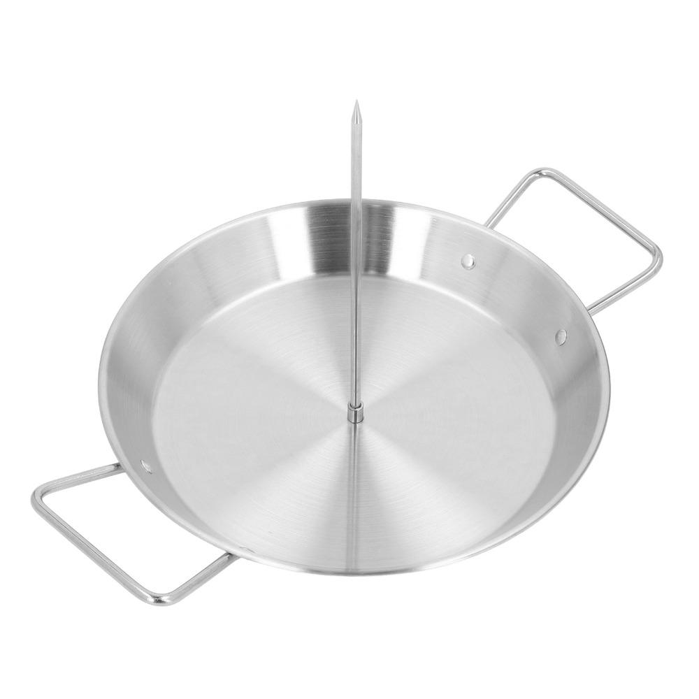 Vertical Style Stainless Steel Skewer Detachable Spikes BBQ Griddle Tool For Al Pastor