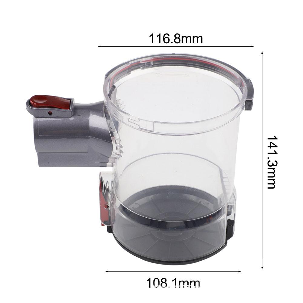 ABS Dust Cup Replacement Box for ZEK For K7 Vacuum Cleaner Cup Container Washable Reusable with Filter Integration