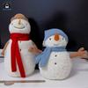 Snowman Jellycat Plush Toy With Hat And Scarf Design For Kids Daily Gift Holiday