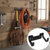 Space Saving Wall Mount Hanger Metal Wall Bracket Garage Organizer  Kitchen Basement