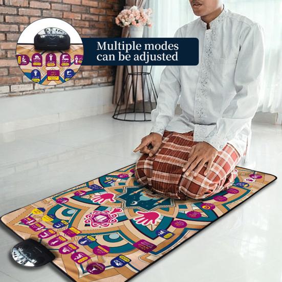 Dance Mat with LED Light Volume Adjustable Built-In Music Game Modes Boys Girls Electronic Light-up Rhythm Step Play Mat Gift Educational Musical Toy