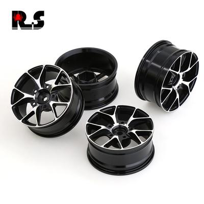 Replacement Aluminum Alloy Metal Wheel Rim Hub Upgraded Repair Parts For 1:10 Tamiya Tt-01 Tt-02 Xv-01 Hsp Hpi Rc Car Wheel