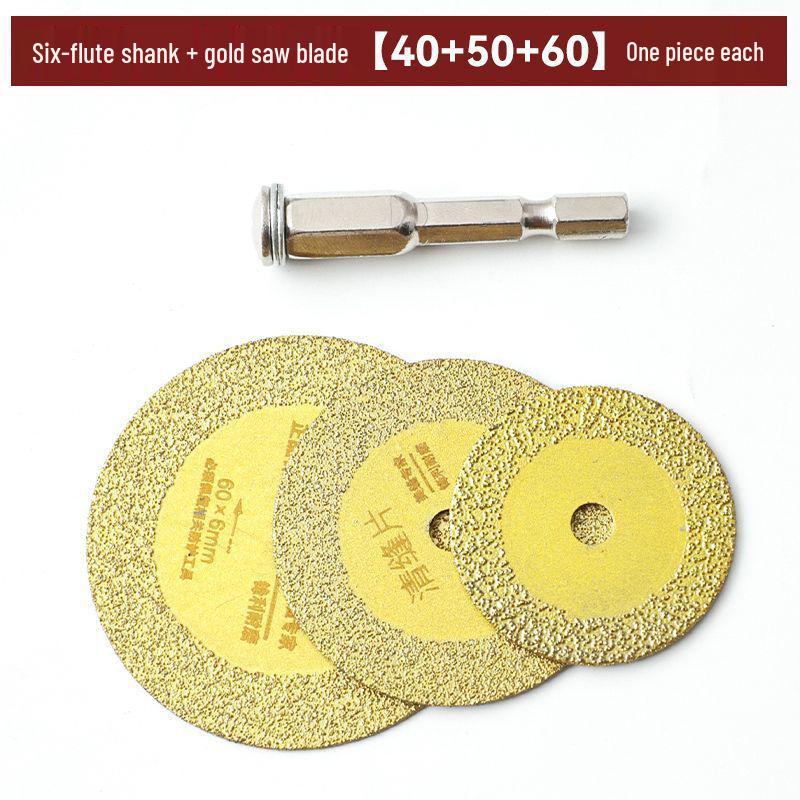 Diamond Silicon Carbide Saw Blade - Tile & Glass Cutting Disc for Electric Grinders