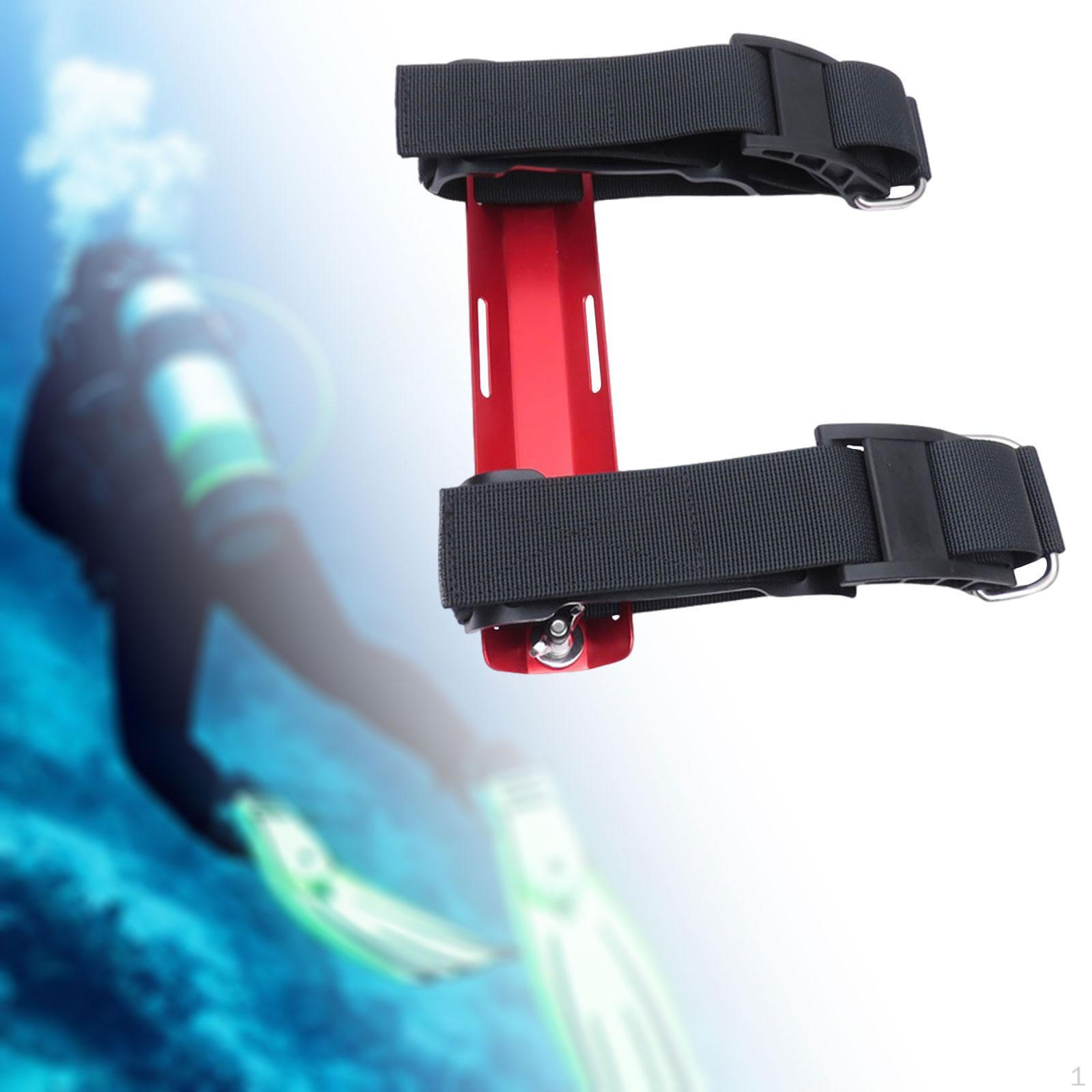 

Кронштейн задней пластины для дайвинга, цилиндр задней пластины из алюминиевого сплава для подводного плавания красный