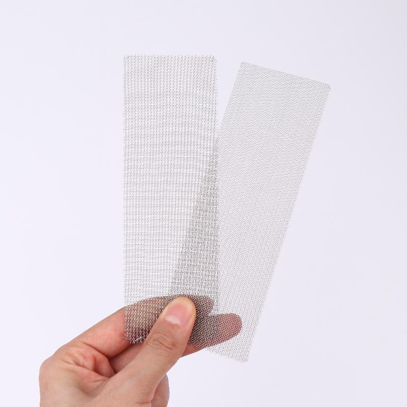 5Pcs Car Bumper Plastic Hole Crack Patches Welding Wire Mesh For Car Repair Welding Machine Stainless Steel Repair Mesh