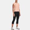 Under Armour Running Training Compression Three-Quarter Fitness Pants Women Bottoms Black 1368180-001