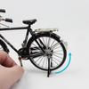 Vintage 1:10 Scale Alloy Bicycle Model – Retro Miniature Bike with Movable Parts, Inflator, Briefcase – Collectible Home Decor & Gift for Kids &