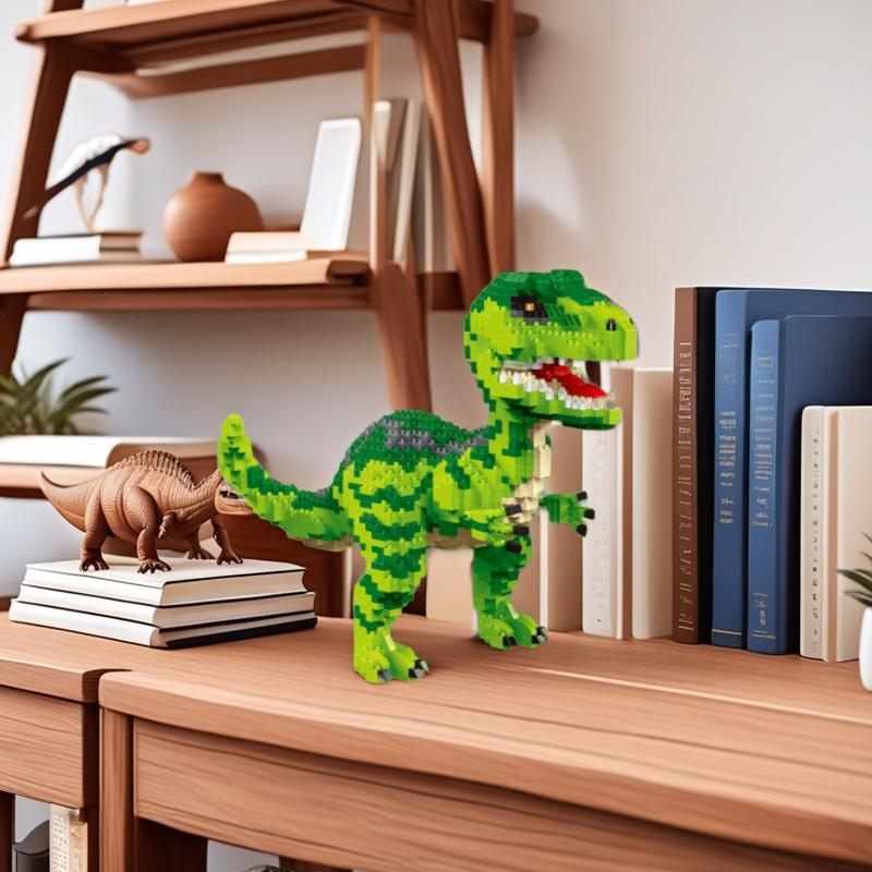 1000+ Hochwertige Teile T-Rex Hochwertig Und Hochwertig Velociraptor Hochwertiges Bauen Hochwertiger Baustein Hochwertiges Spielzeug, Hochwertig
