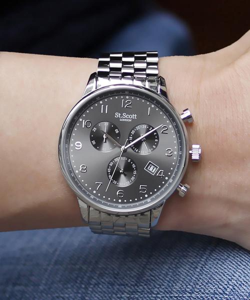 Seinteuseukoteuleondeon 4 Types Of Metal Chronograph Watches / St5109M