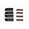 Accessories For Ford Fusion Mondeo 2014 2015 2016 Car Front Inside Car Door Storage Pallet Armrest Container Box Cover Kit Trim