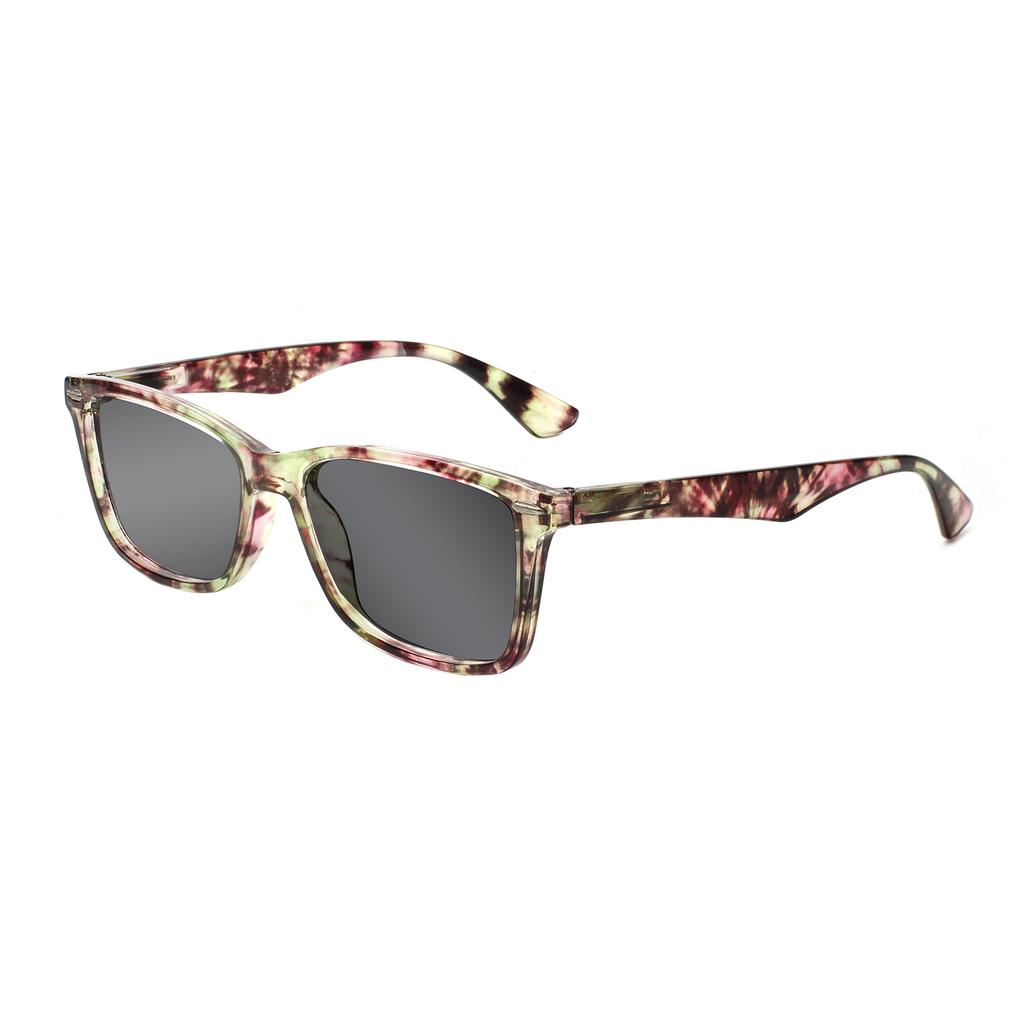 Turezing Women's Print Prescription Glasses Metal Hinges Anti-Reflective Sunglasses +2.0 +2.5 Fashion Eyewear