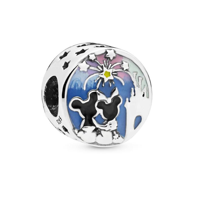 High Qualitycopper   Mickey Mom Minnie Clip Stitch Charms Bead Fit Original Bracelets Charm Diy Women Jewelry
