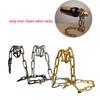 Stylish Chain Wine Holder Crafted With Magic Rope Kitchen Decor