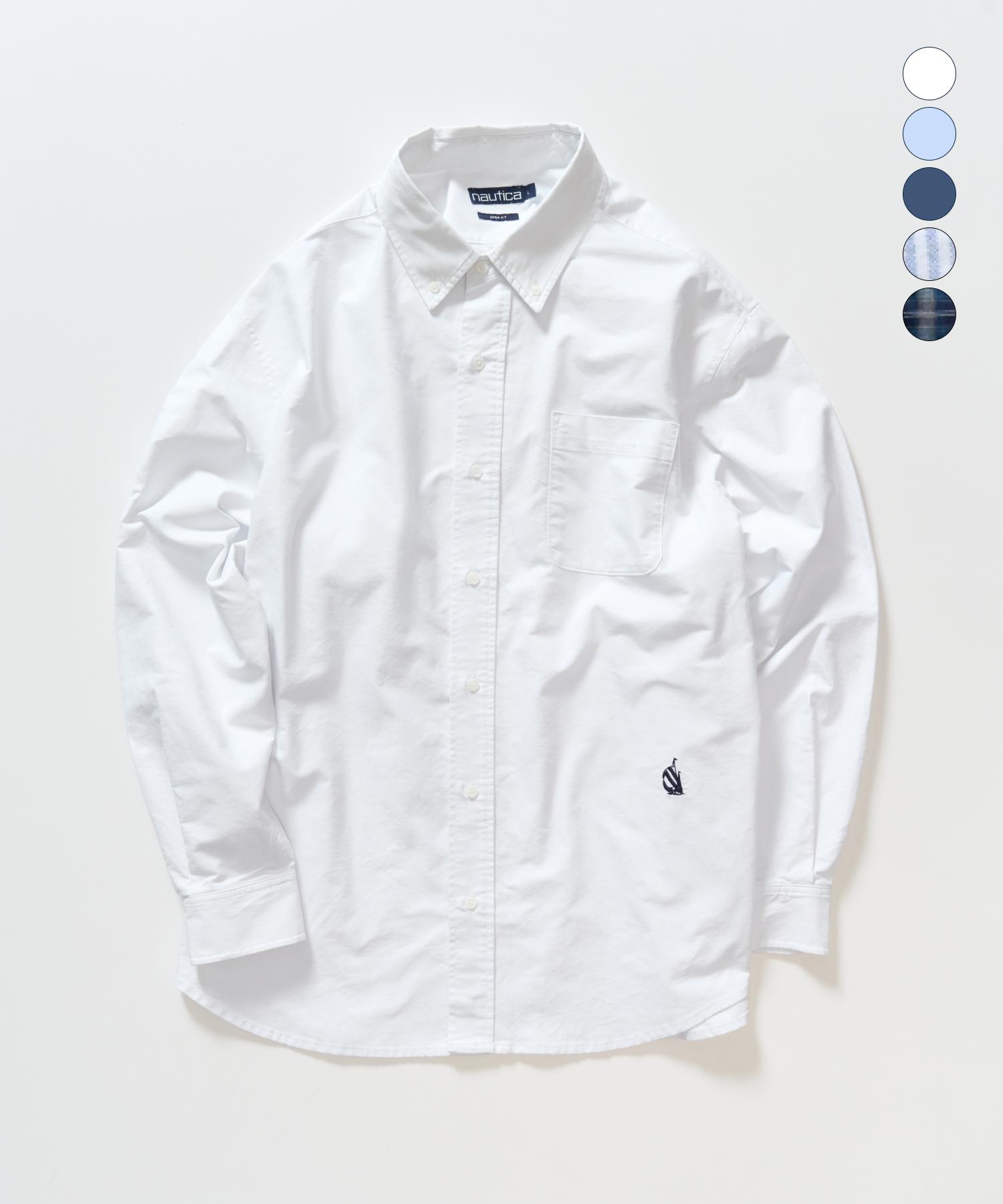 Свободная оксфордская рубашка Notica White/M