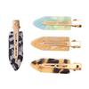 Japanese & Korean Style Seamless Metal Hairpin - Frosted Women's Bangs Side Clip